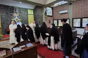 Las monjas dominicas celebraron a su patrono Santo Domingo de Guzm�n