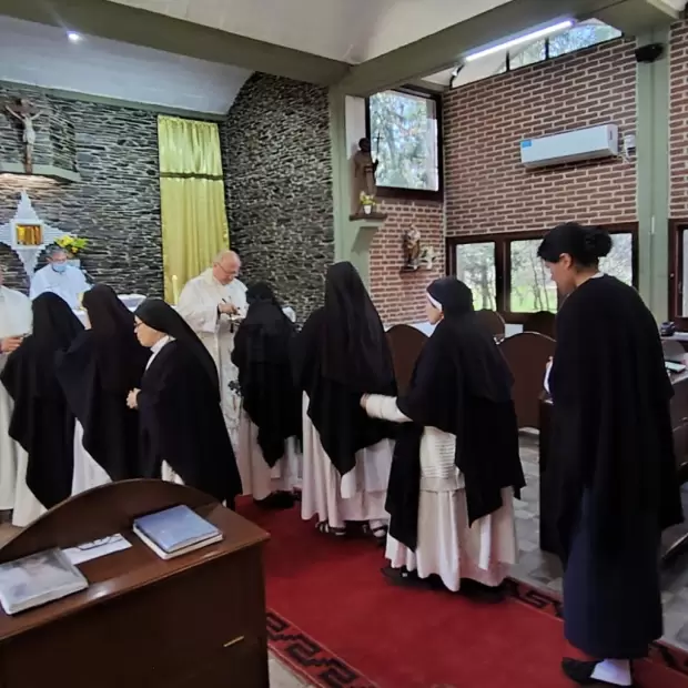 Las monjas dominicas celebraron a su patrono Santo Domingo de Guzm�n