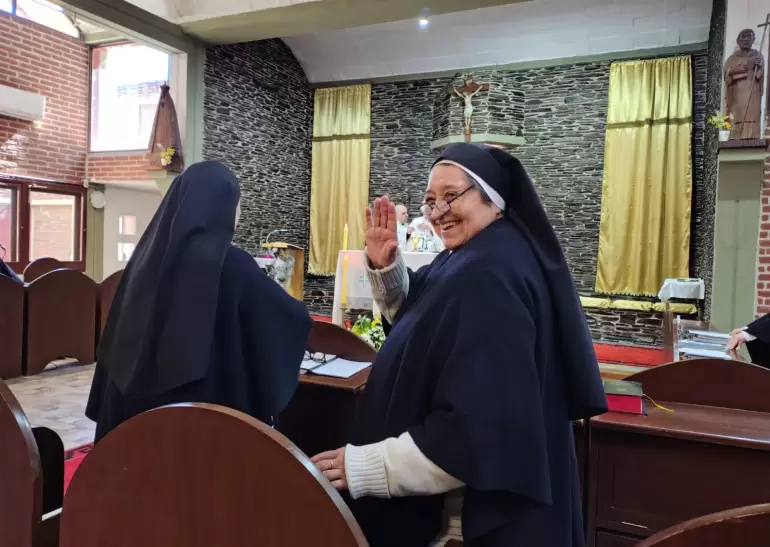 Las monjas dominicas celebraron a su patrono Santo Domingo de Guzmán
