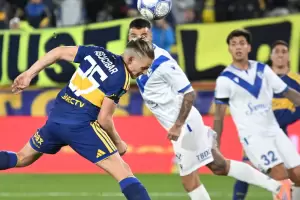 Boca empat� con V�lez y no se pudo acercar a la cima de la Zona A