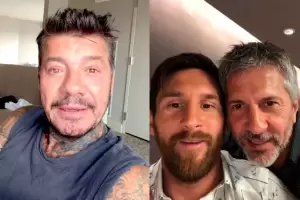 La emotiva despedida de Marcelo Tinelli a Jorge Messi