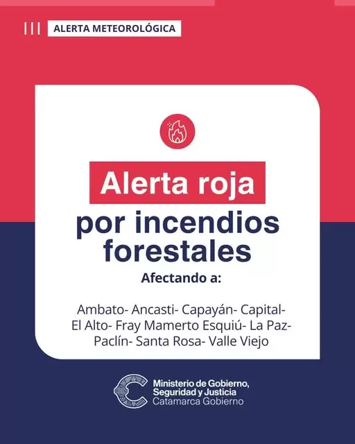 alerta roja incendios