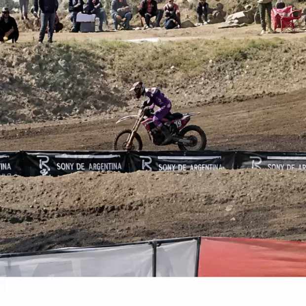 Campanas del Rosario: una persona fue embestida en el Campeonato de Motocross