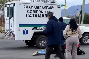 Siniestro vial en Santa Mar�a: una ni�a fue hospitalizada tras un choque
