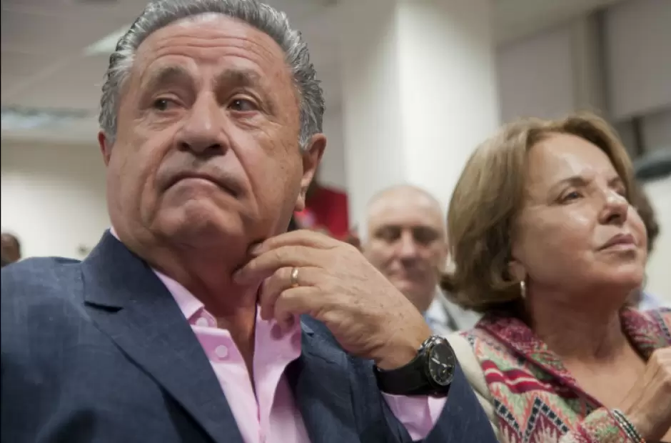 Eduardo y Chiche Duhualde