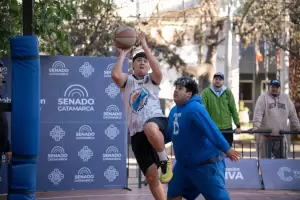 La Alameda volvi� a llenarse de b�squet con la jornada del torneo 3x3