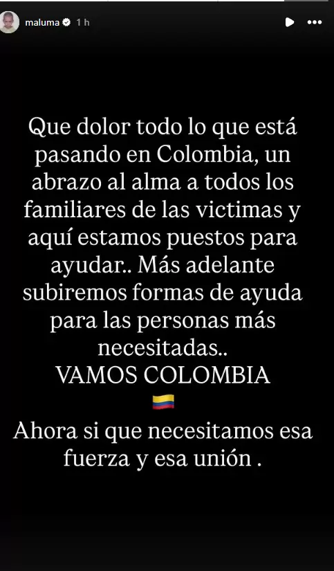 colombia artistas terremoto