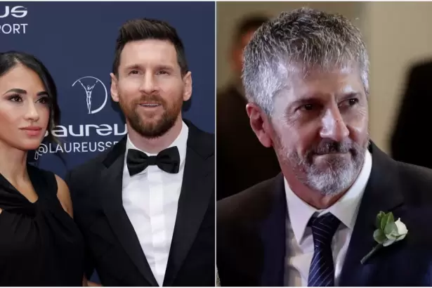 La reacci�n de Antonela Roccuzzo tras la sentida carta que Lionel Messi le dedic� a su padre Jorge