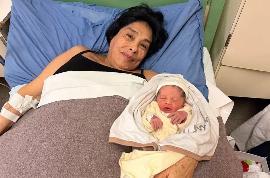 Mabel y su beb�