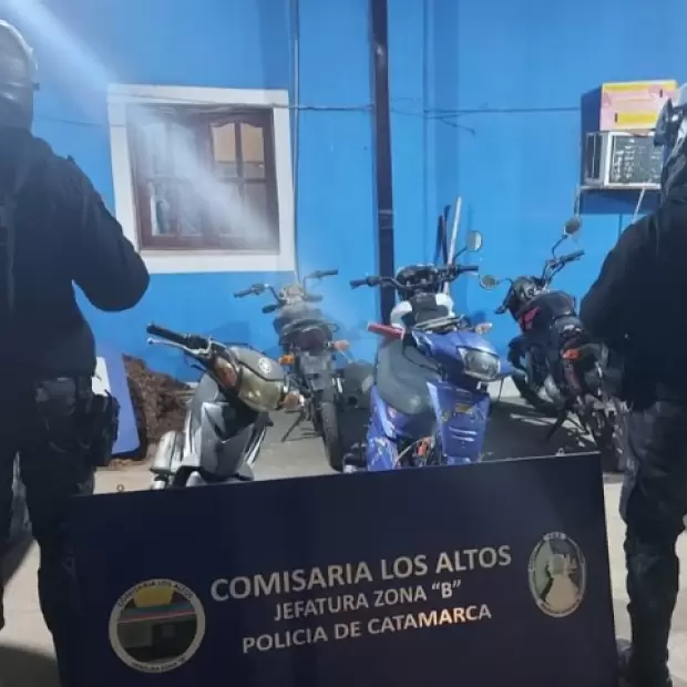 Operativos: nueve arrestados y 19 rodados incautados en Catamarca
