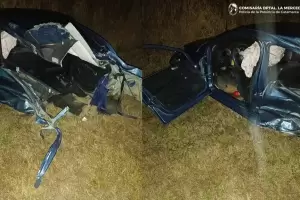 Violento choque en Catamarca: un hombre y una mujer embarazada fueron hospitalizados