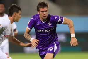 Franco Mastantuono debut� en el triunfo de Fiorentina por Copa Italia