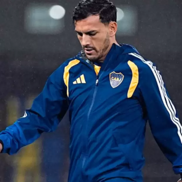 Preocupaci�n en Boca: Paredes sufri� una molestia y sali� en el entretiempo ante Platense