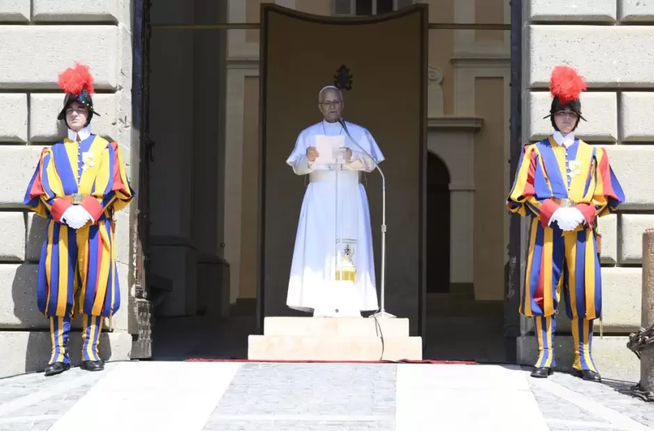Papa Le�n XIV en Castel Gandolfo