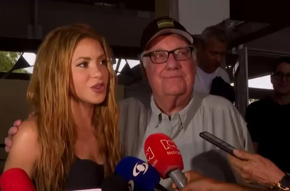Shakira y  Howard Buffet