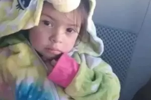 Activaron la Alerta Sof�a por un ni�a de 3 a�os desaparecida en San Luis