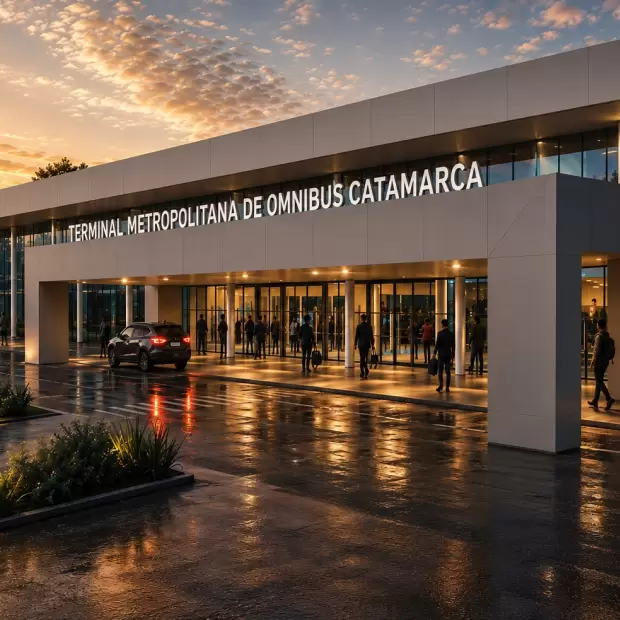 Avanza la segunda etapa de la Terminal Metropolitana de �mnibus de Catamarca