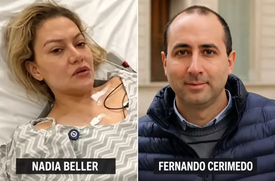 Nadia Beller y Fernando Cerimedo