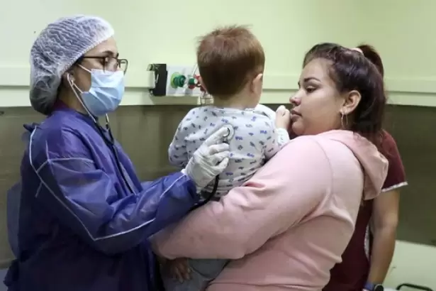 La "s�per gripe" alcanz� en Argentina el r�cord de contagios de la �ltima d�cada