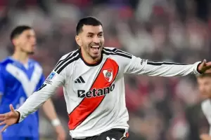 River le gana 2-0 a V�lez y consigue su segundo triunfo en el Torneo Clausura