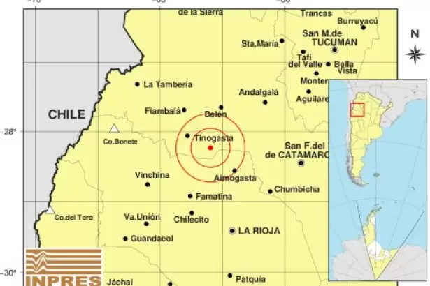 Catamarca volvi� a temblar durante la madrugada de hoy: el sismo fue de 4,5