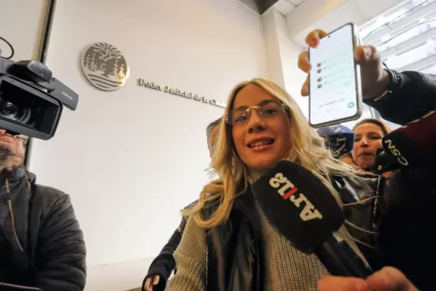 Candela Arizaga ampl�a su declaraci�n en la causa que investiga a Facundo Moyano