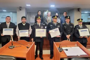 El Senado reconoci� a la Polic�a de Catamarca por sus 203 a�os de servicio