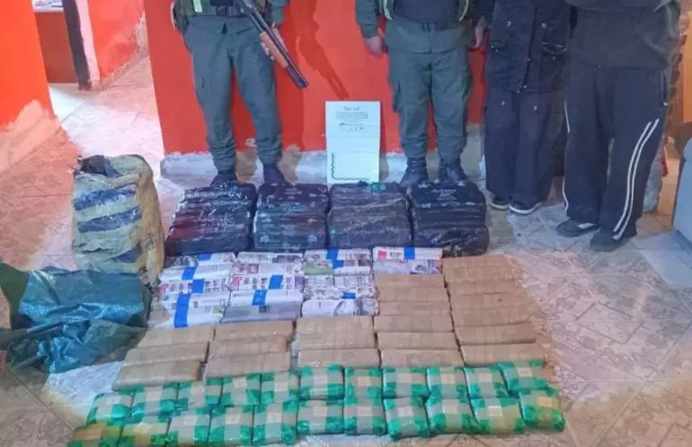 contrabando hojas coca gendarmeria