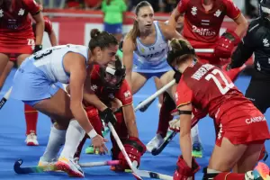 Las Leonas empataron con B�lgica y enfrentar�n a Australia por las semifinales