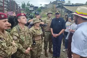 Colombia: as� es el operativo de ayuda humanitaria de las Fuerzas Armadas argentinas