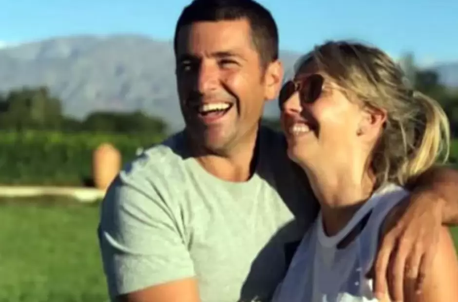 Jos� Eduardo Figueroa  y su esposa