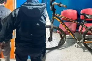 Se llevaba un rollo de cable del alumbrado p�blico en el Parque Ad�n Quiroga: lo detuvieron