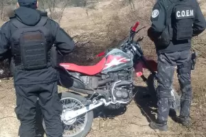 Inseguridad en Catamarca: recuperan una moto robada en el Parque Ad�n Quiroga