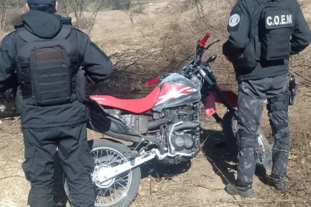 Inseguridad en Catamarca: recuperan una moto robada en el Parque Ad�n Quiroga