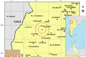 Tembl� Catamarca: un sismo de magnitud 2,7 se sinti� en el Valle Central