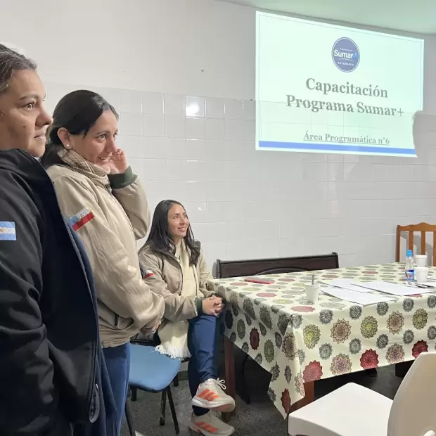 El Programa Sumar+ capacit� al equipo de salud de Ba�ado de Ovanta