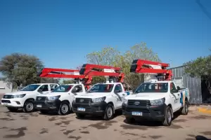 La Capital reforz� sus servicios con nuevos veh�culos para alumbrado e higiene urbana