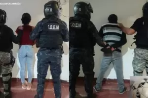 Dos aprehendidos por robarle la pelota a un profesor de la UNCA