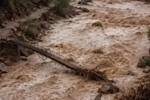 Evacuaron el Gran Ca��n por inundaciones repentinas: �efecto Ni�o?