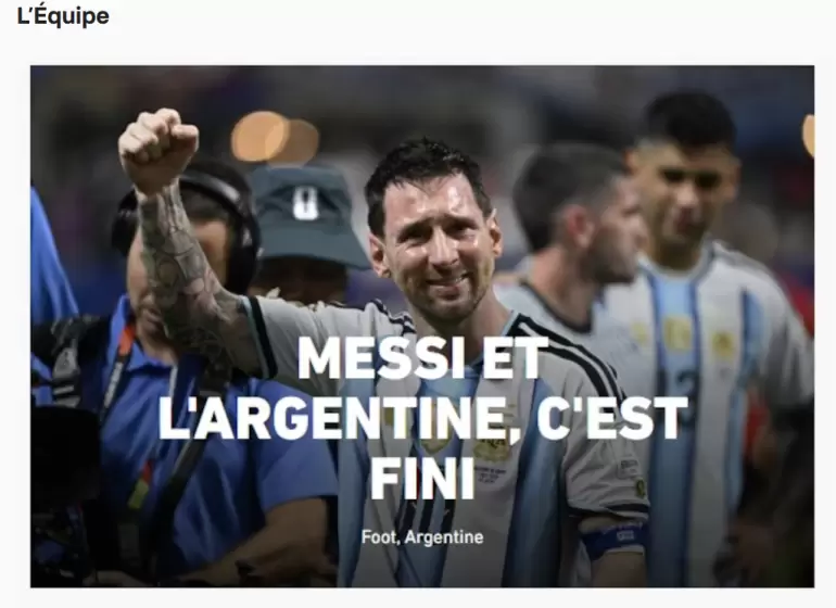 messi despedida