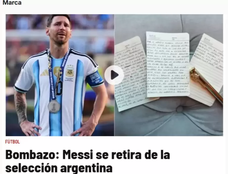 messi despedida