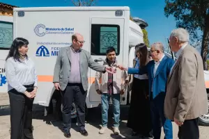 Fiambal� recibi� su primera ambulancia 4x4 para la zona cordillerana