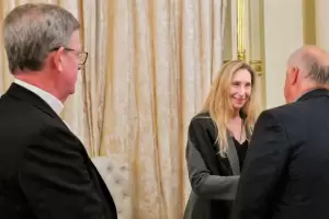 El Gobierno recibi� a la c�pula del Episcopado por la visita del papa Le�n XIV a Argentina