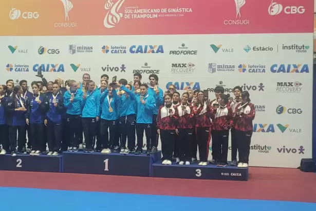 Argentina se coron� en el Sudamericano de Trampol�n con sello catamarque�o