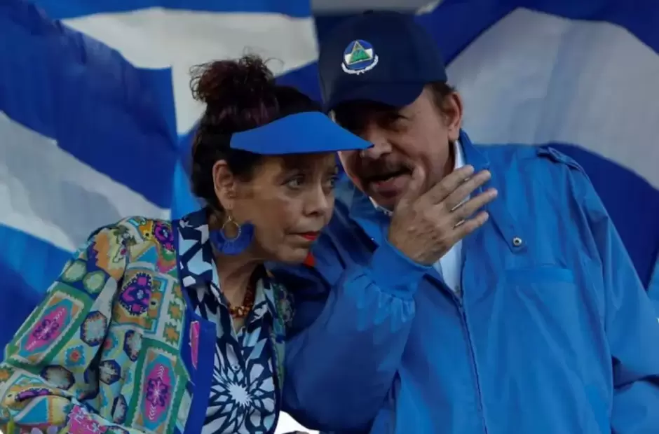 Daniel Ortega y Rosario Murillo