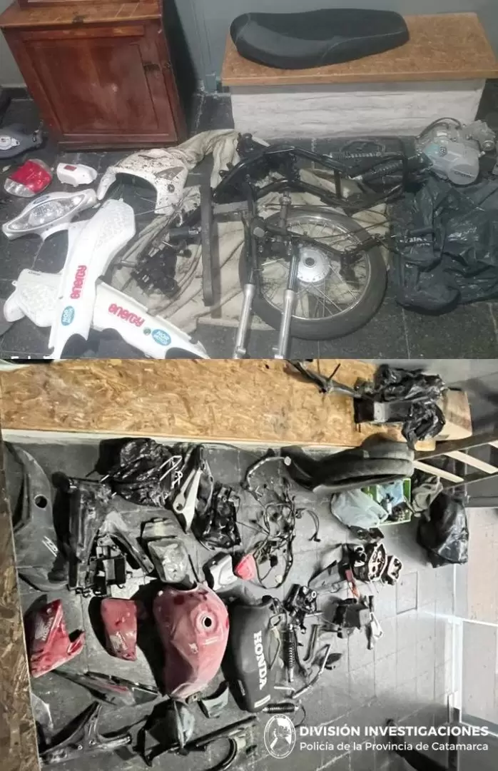 motos desarmadas
