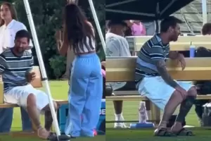 La primera imagen de Messi tras anunciar su retiro de la Selecci�n: familia y tranquilidad en Miami