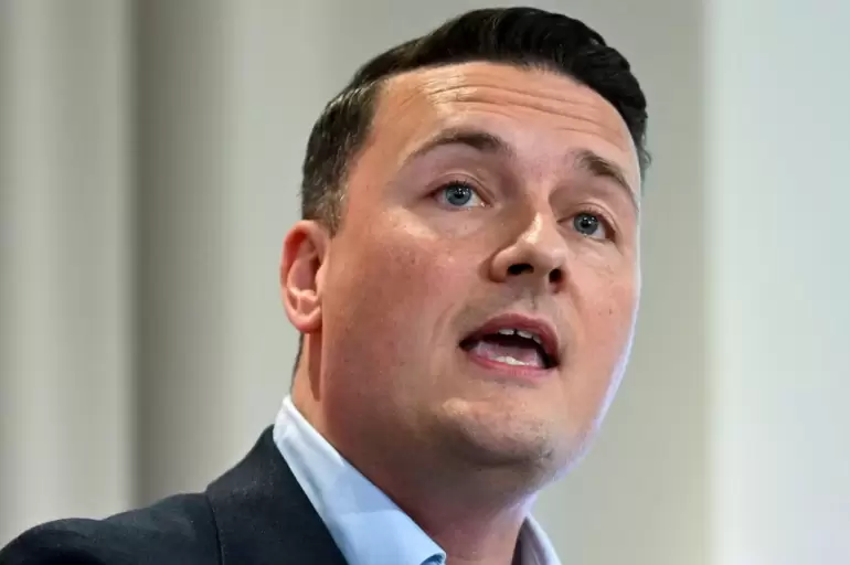 secretario de Defensa británico, Wes Streeting