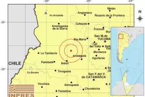 Catamarca registr� dos temblores en una misma jornada