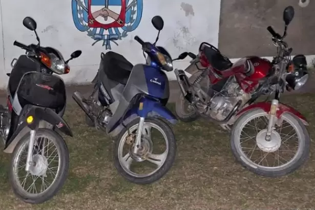 Controles vehiculares: seis personas arrestadas y once motos secuestradas